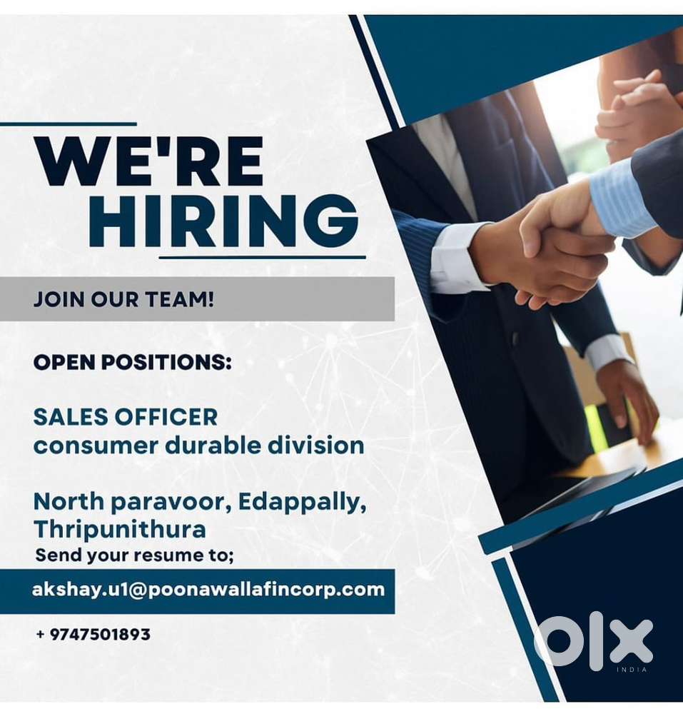 Sales Officer Required