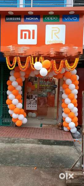Sale Mobile shop fully Furnished