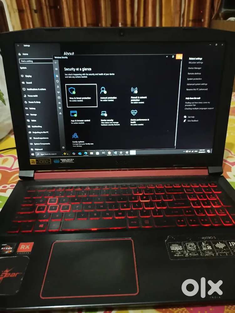 Acer Nitro 5 AMD Ryzen 5 Quad Core