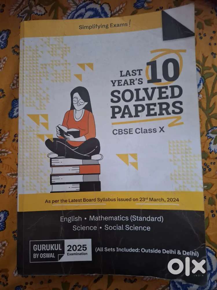 Last year 10 solved paper