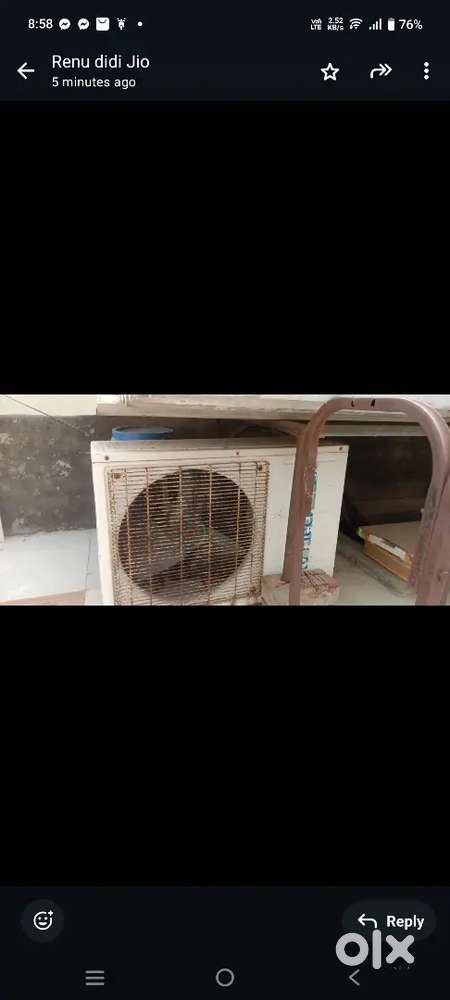 Electrolux 1.5 ton Best condition remote working ok