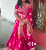 Stunning Banarasi Pink Lehenga