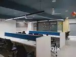 Wel furnished office 28 work station boss cabin