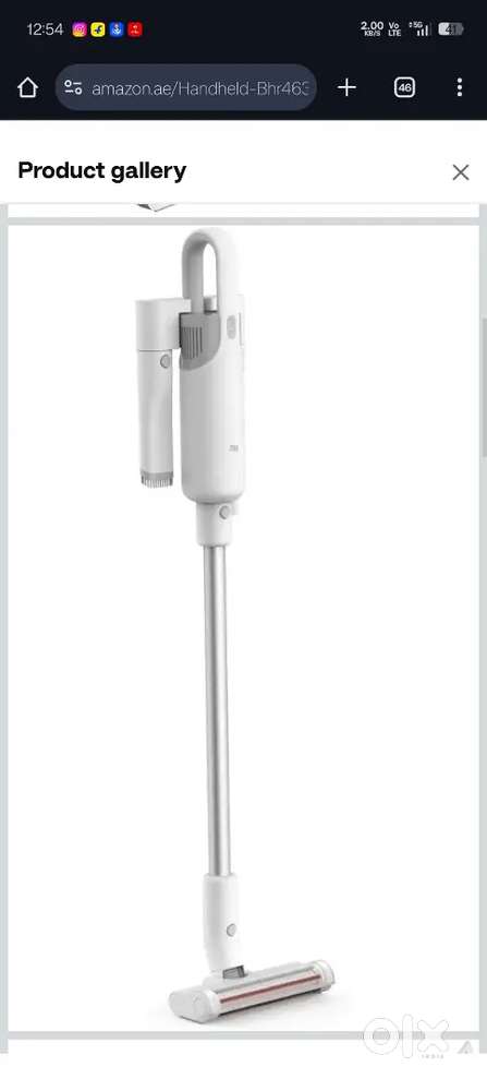 Mi Vaccum cleaner light.