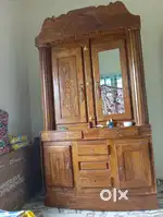 Teak almara wood dining table nd wood 2 coat nd small wooden table