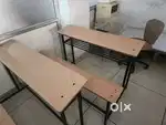 BENCHES 2, 3 and 4 seater and aluminium partitions
