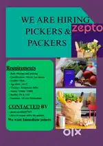 Wanted picker and packer