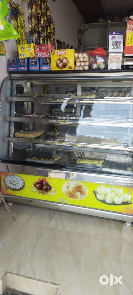 Mithai counter ,deep fridge