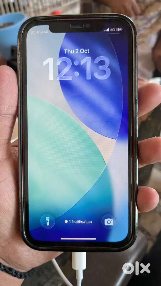 I PHONE 12 5G GOOD CONDITION H RAD COLOUR 128/GB H