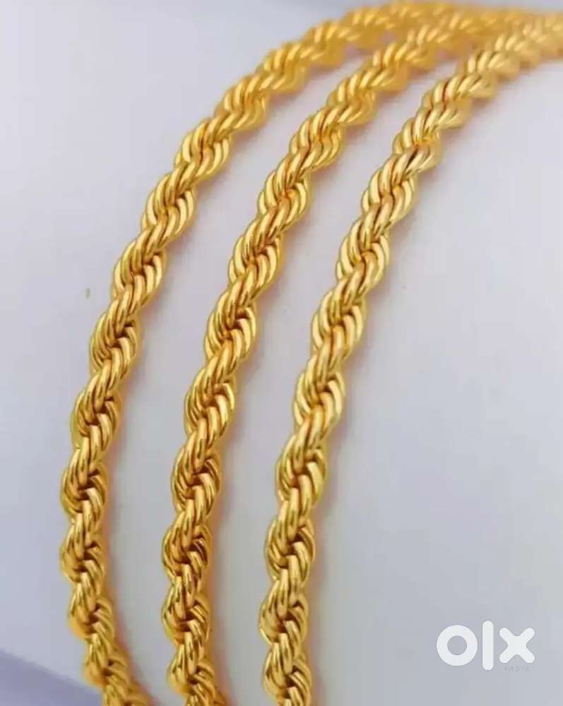 19 inch Artificial Gold Chain Thick
