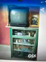Steei wodrop with glass door
