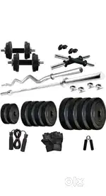 30kg pvc 30 kg combo 2 Wb home gym combo