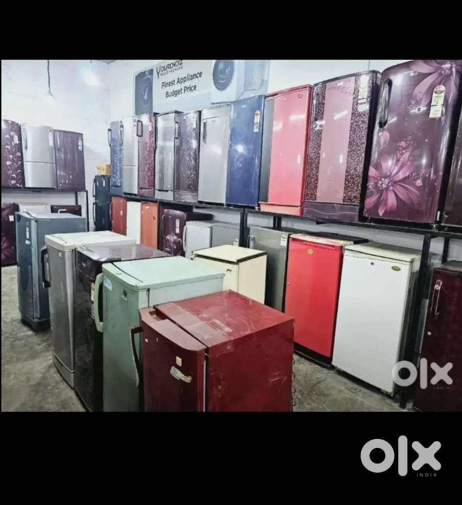 Fridges  &  washing machine shop less used