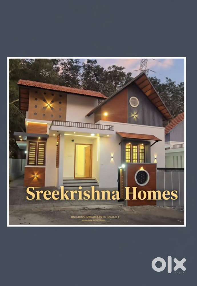 4cent/3bhk/1100sqrft/45lks(ngble)Thirumala/Malayinkeezh/85% loan ready