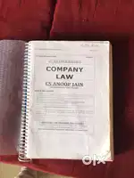 COMPANY LAW BOOK FOR CS - By CS Anoop Jain