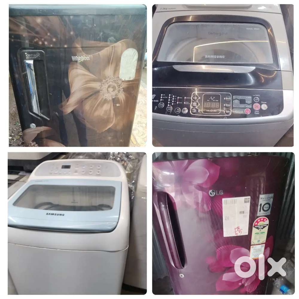 Fridge washing machine rent