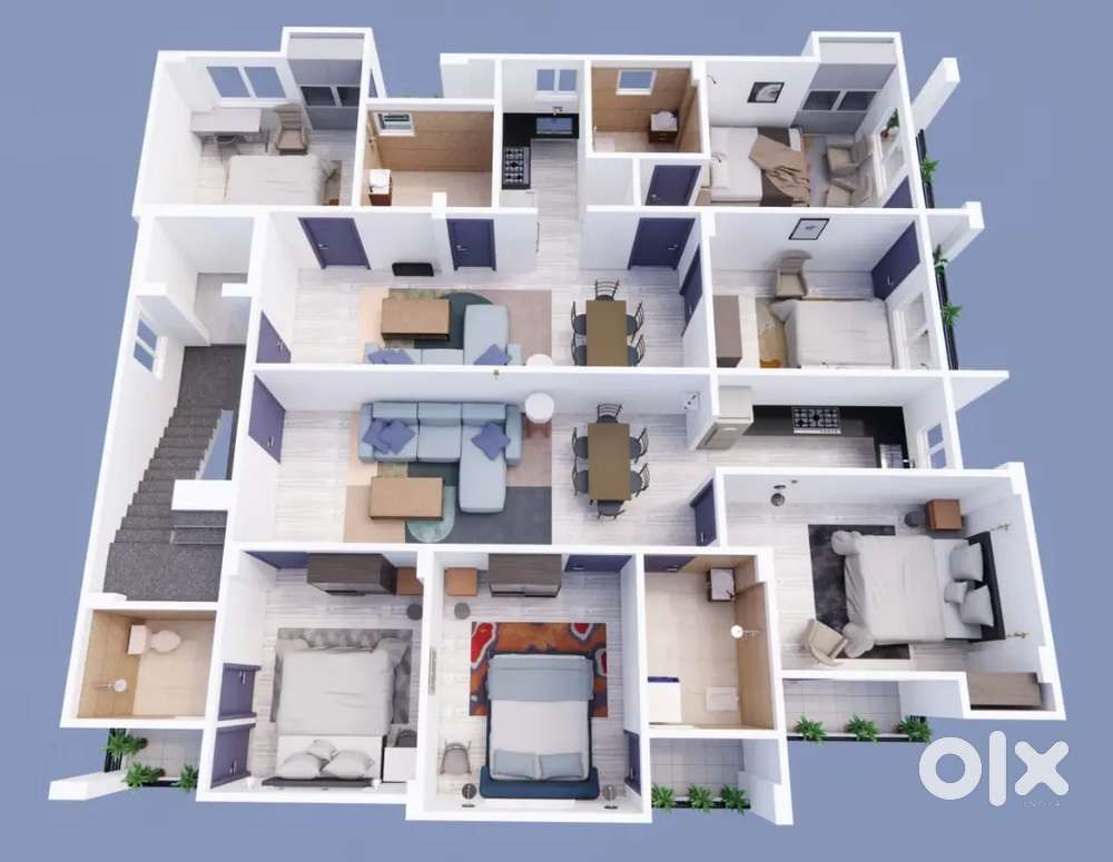 3BHK, Flat for sale on Baily Road, Rajabazar, Smanpura, Patna