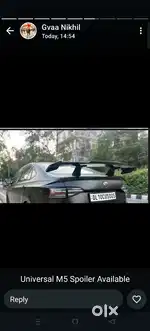 Sedan cars universal sports spoiler imported