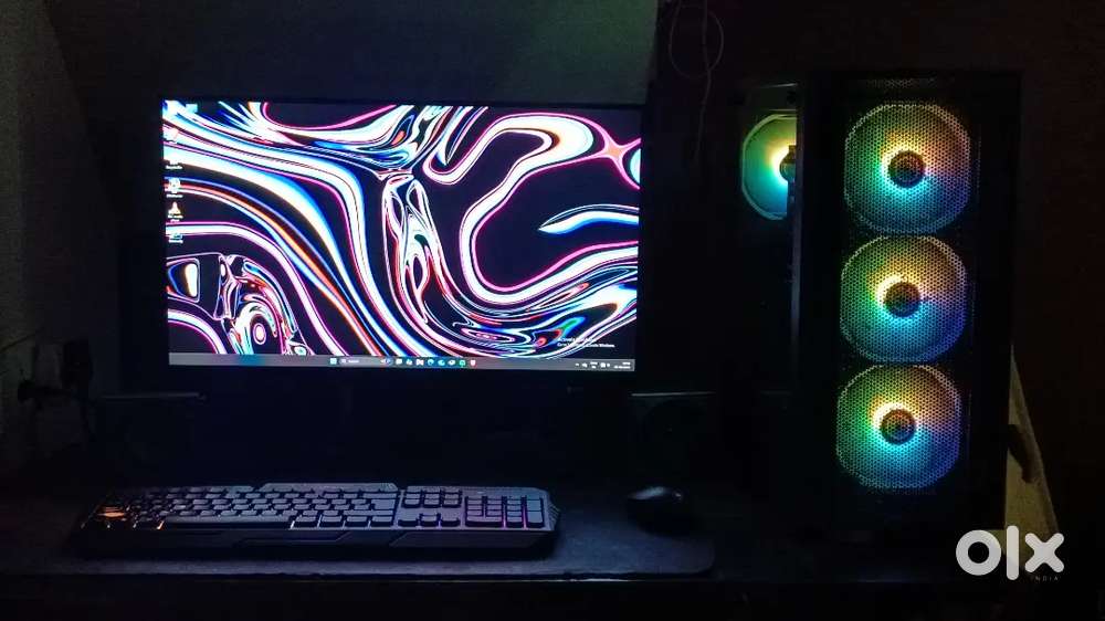 Full Gaming Pc setup , 16gb ram 512m.2 storage