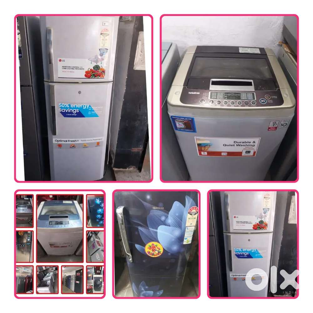 ## 5 year warranty fridge washing Machine available shipping  Free