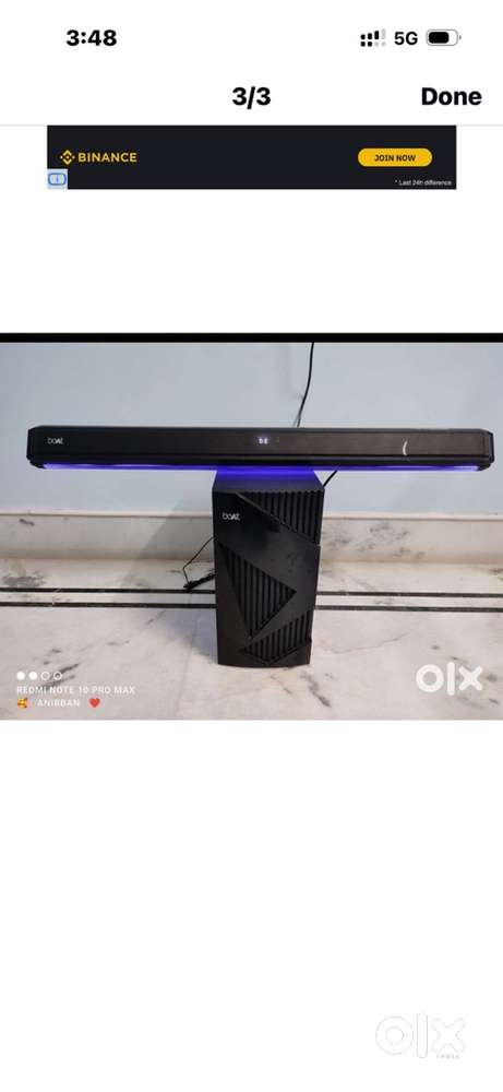 Boat home theater 200 wats fuLl sound quality a one condition urgent s