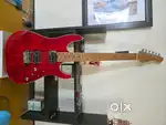 Brand New SQOE SEIB950 QUILTED MAPLE GUITAR DARK CHERRY