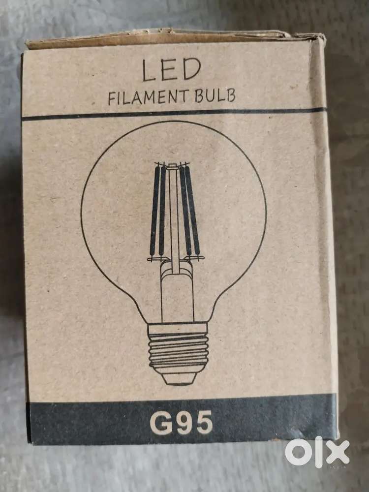 Filament bulb 6 watt (warm white)