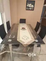 Dining table with 6 chairs