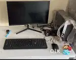 i5 7th Gen Desktop | 8GB RAM | Monitor + Keyboard + Mouse + pc table