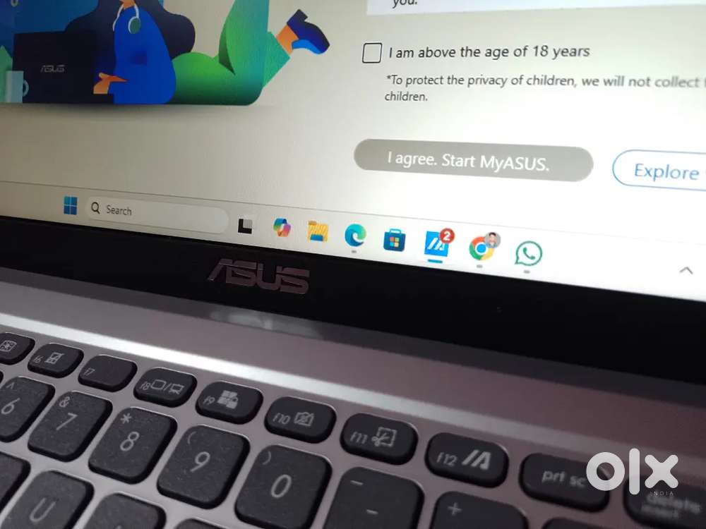 Asus Vivobook 15 i3 11 th gen laptop