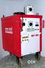 Welding machine hole cutter