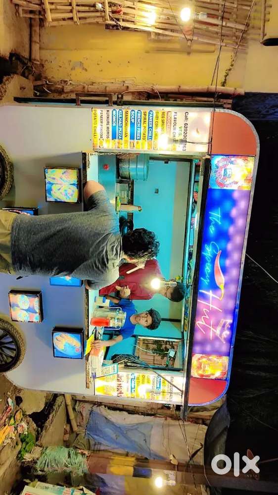 Chinese food cart for rent near income tax chowk