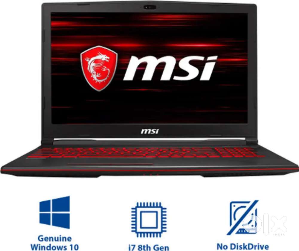 msi gf63 leptop