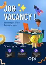 BILLING COUNTER / SALES BOY FOR GROCERY MALL