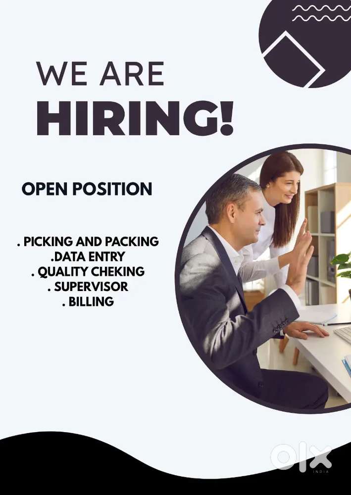 WE ARE HIRING DATA ENTRY EXECUTIVE FOR WAREHOUSE