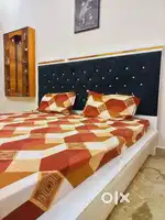 King size bed with mattress