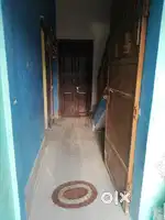 Two room set with clean tidy bathroom and kitchen