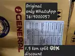 OGENRAL AC 1.5 TON  5 STAR PURE COPPER SPLIT