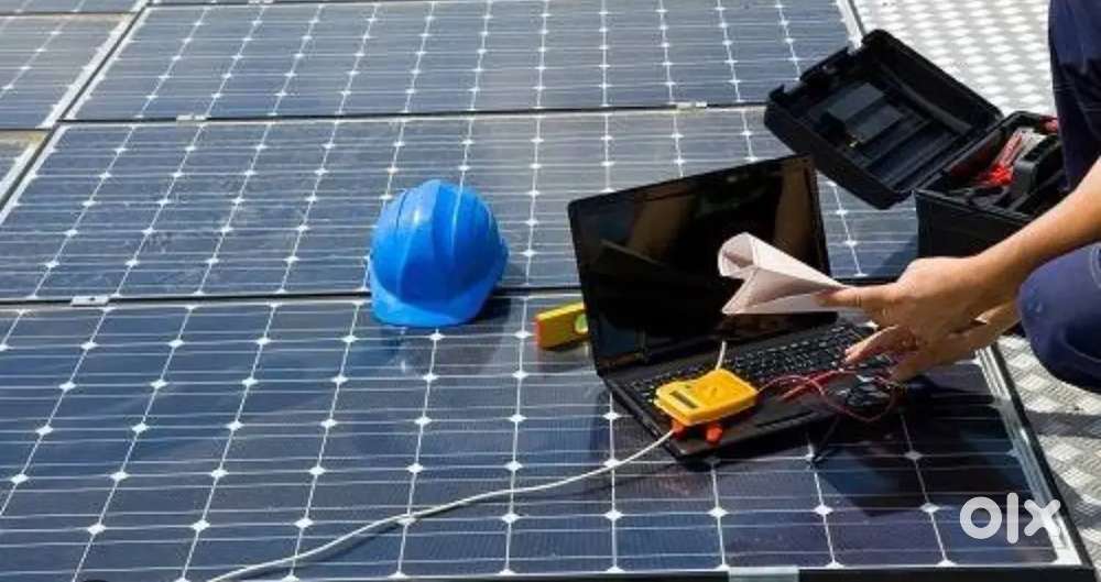 Solar plant service, maintenance & cleaning