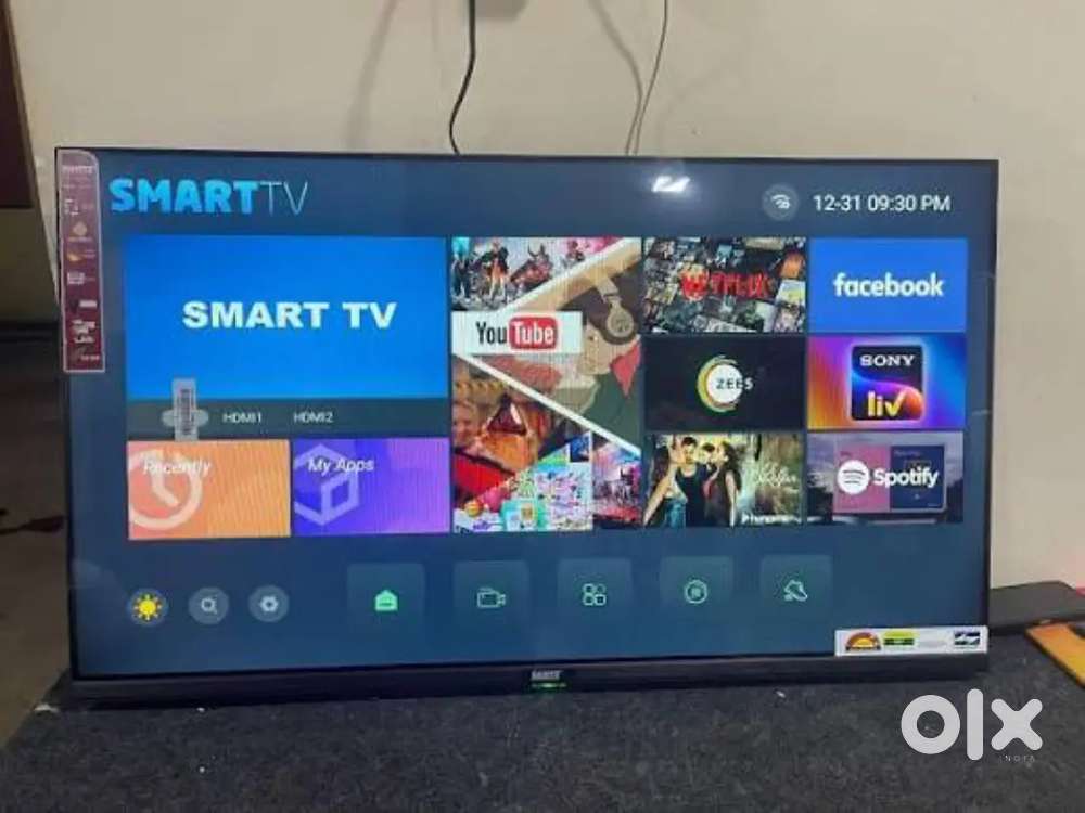 Frameless smart google tv with 4K Ultra HD and 2year warranty