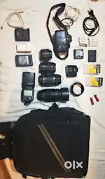 Canon 1500d with full kit