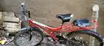 Red bicycle