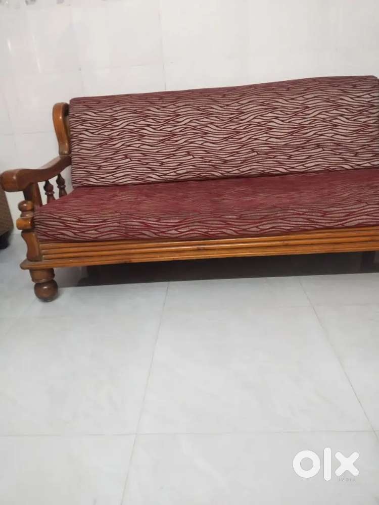 Sofa three seater (2) rs 6000