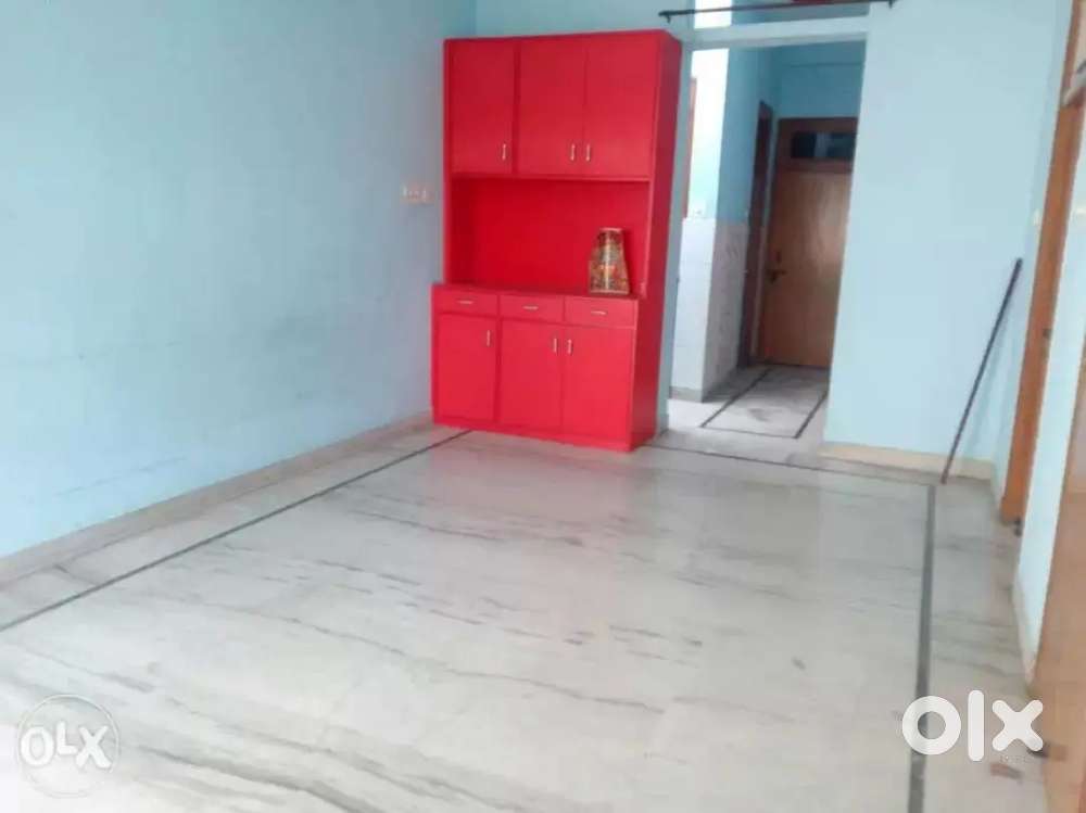 2 BHK semi furnished with drawing room , kitchen and attached balcony.