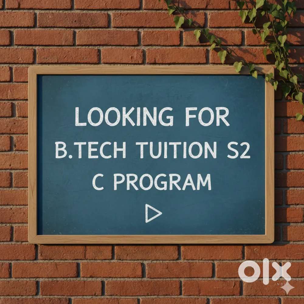 Looking for b tech c program tution
