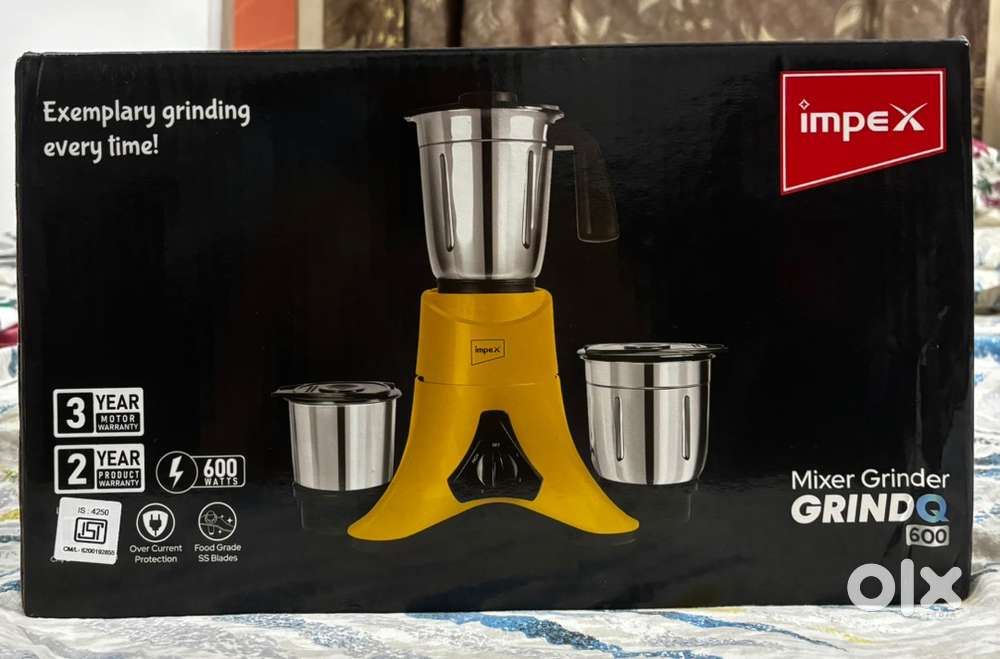 Impex 600 Watts High Speed Mixer Grinder.