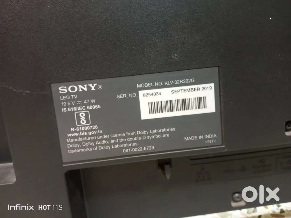 Sony Panel LED 32