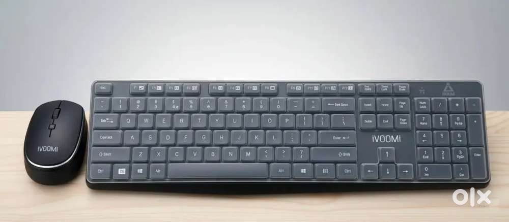 High-Performance Wireless Keyboard Mouse Combo with Desktop.