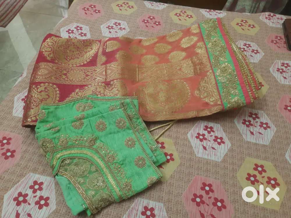 Chanderi Banarasi Silk Saree