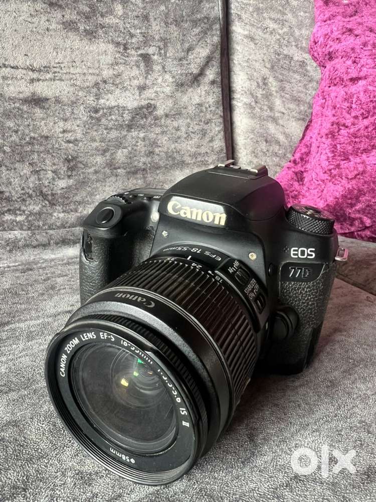 Cannon 77d with 3 lens